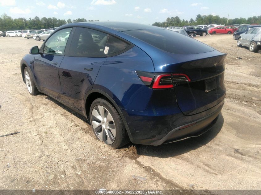 2021 TESLA MODEL Y LONG RANGE - 5YJYGDEEXMF075984