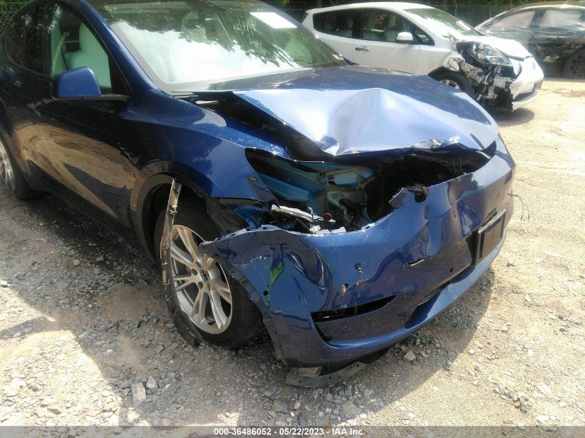 2021 TESLA MODEL Y LONG RANGE - 5YJYGDEEXMF075984