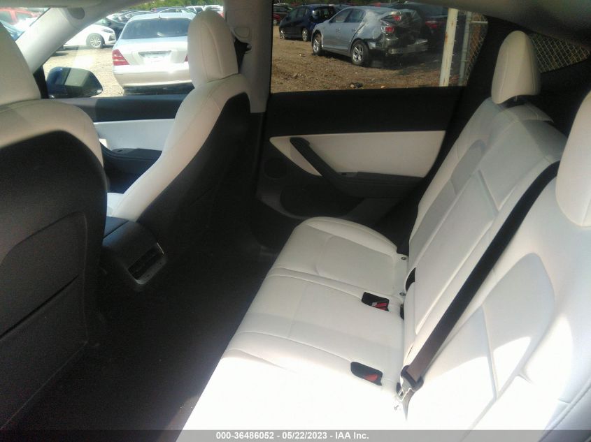 2021 TESLA MODEL Y LONG RANGE - 5YJYGDEEXMF075984