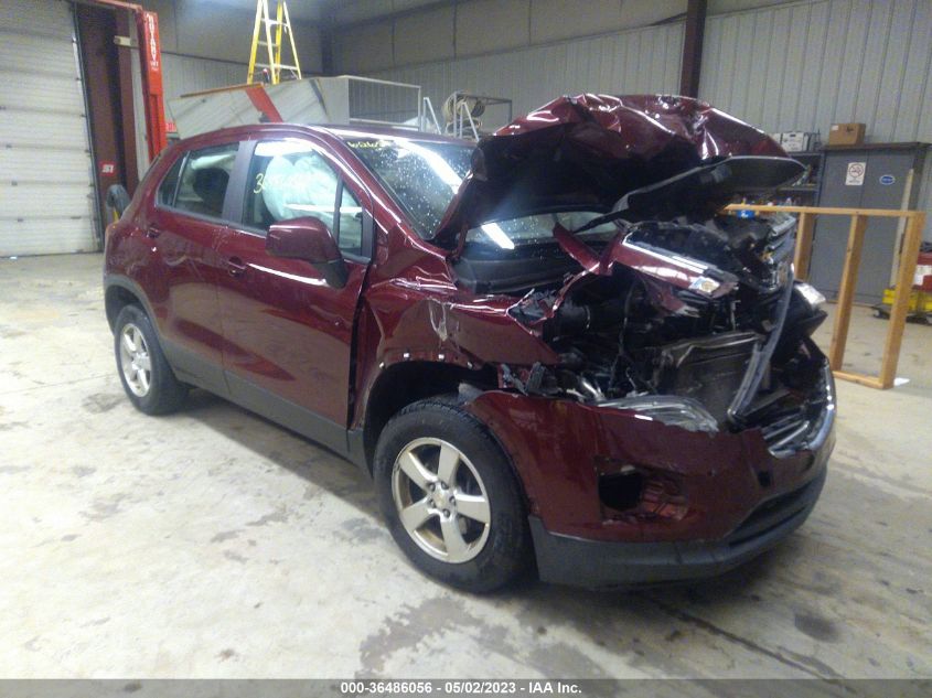 2016 CHEVROLET TRAX LS - 3GNCJNSB8GL224837