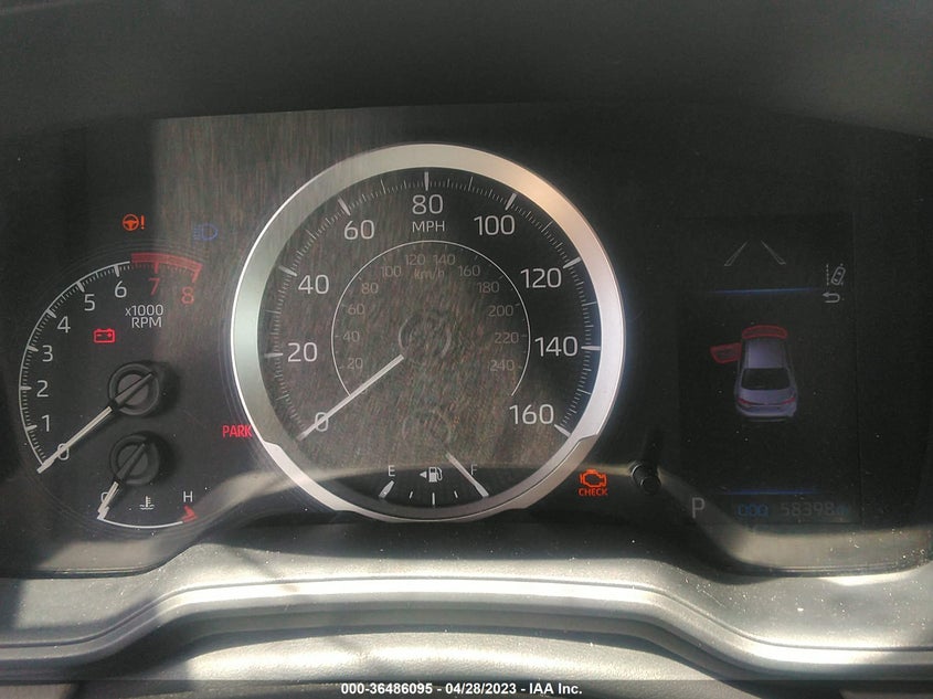 VIN 5YFEPMAE1MP188204 2021 TOYOTA COROLLA LE