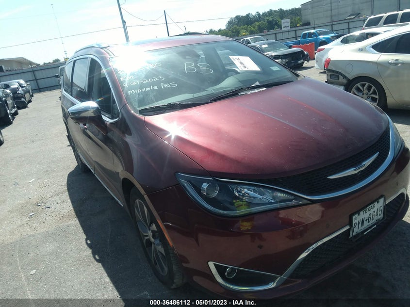 VIN 2C4RC1GGXHR835919 2017 CHRYSLER PACIFICA LIMITED