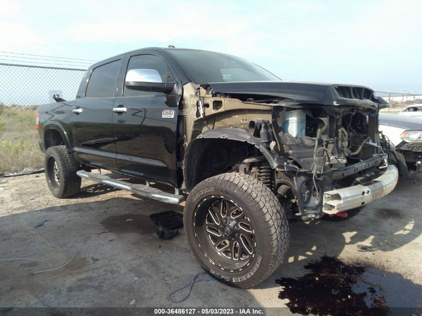 2016 TOYOTA TUNDRA 4WD TRUCK PLATINUM/1794 - 5TFAW5F12GX520640