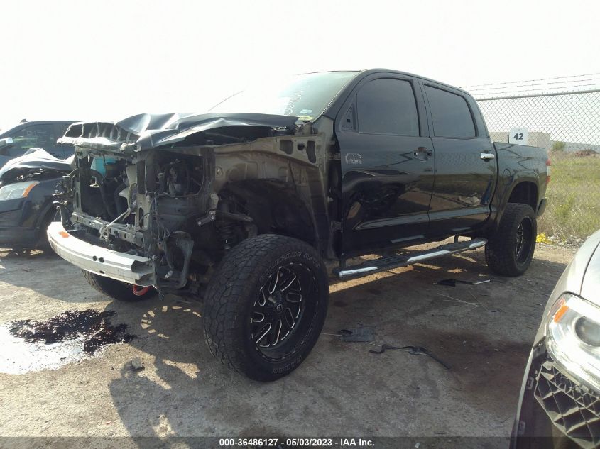 2016 TOYOTA TUNDRA 4WD TRUCK PLATINUM/1794 - 5TFAW5F12GX520640