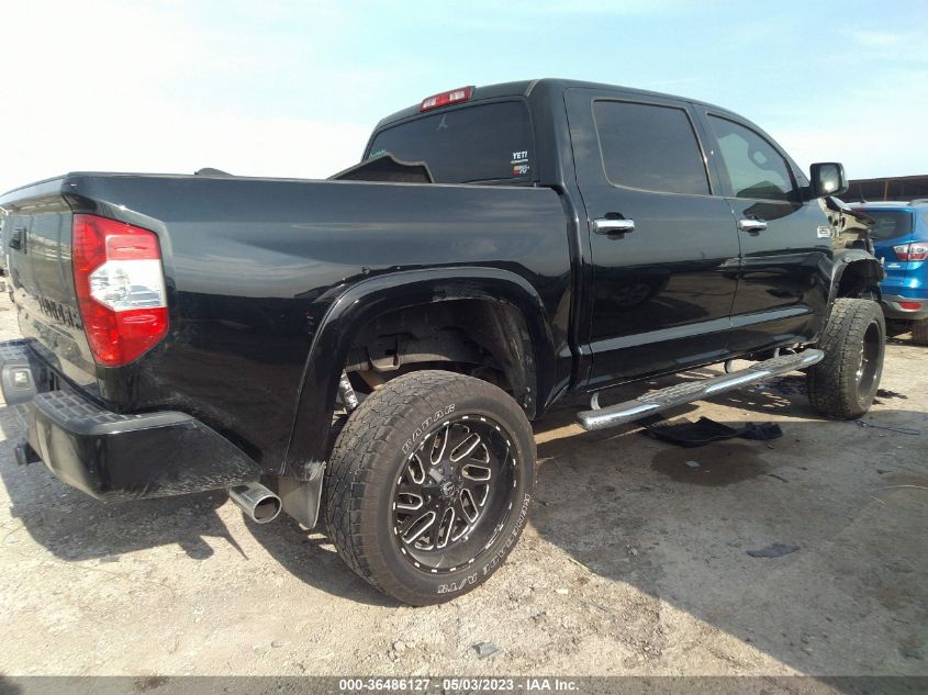 2016 TOYOTA TUNDRA 4WD TRUCK PLATINUM/1794 - 5TFAW5F12GX520640
