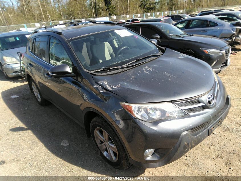 2014 TOYOTA RAV4 XLE - JTMRFREV1ED047486