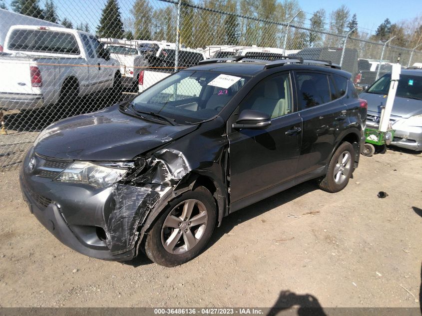 2014 TOYOTA RAV4 XLE - JTMRFREV1ED047486