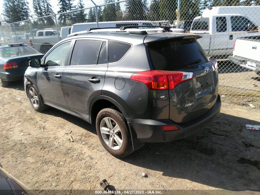 2014 TOYOTA RAV4 XLE - JTMRFREV1ED047486