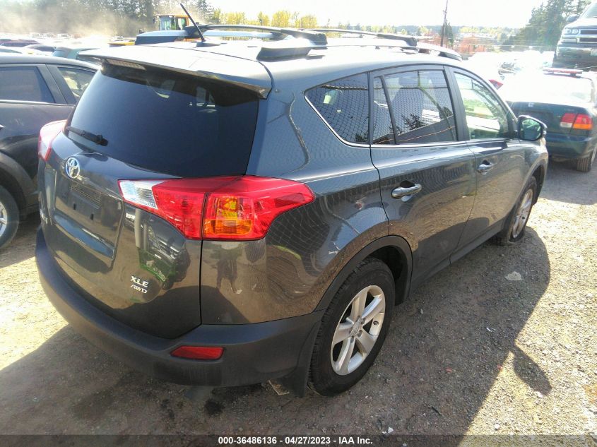 2014 TOYOTA RAV4 XLE - JTMRFREV1ED047486