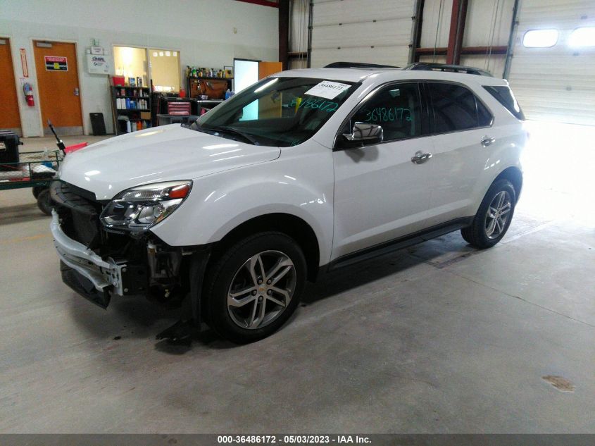 2016 CHEVROLET EQUINOX LTZ - 2GNALDEK8G6338106