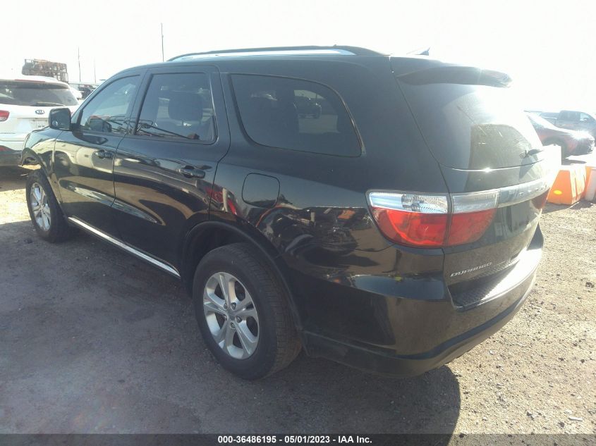 2013 DODGE DURANGO SXT - 1C4RDHAG3DC687775