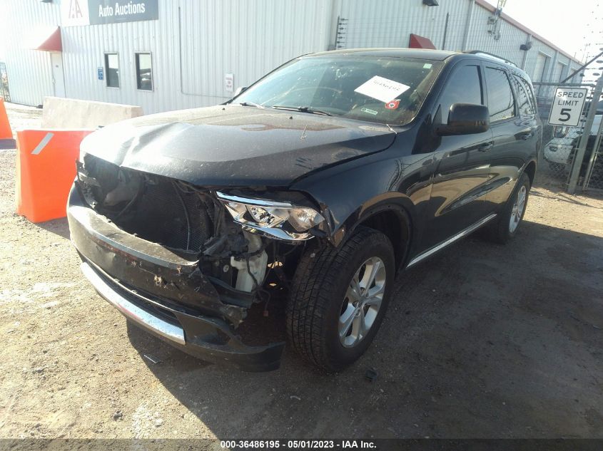 2013 DODGE DURANGO SXT - 1C4RDHAG3DC687775