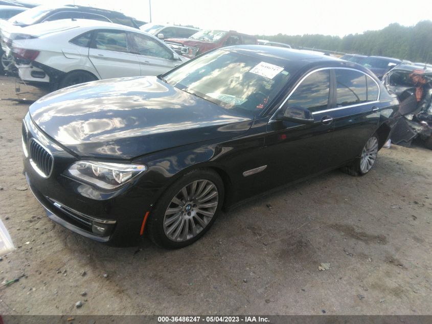 2013 BMW 7 SERIES 740LI - WBAYE4C55DD136929