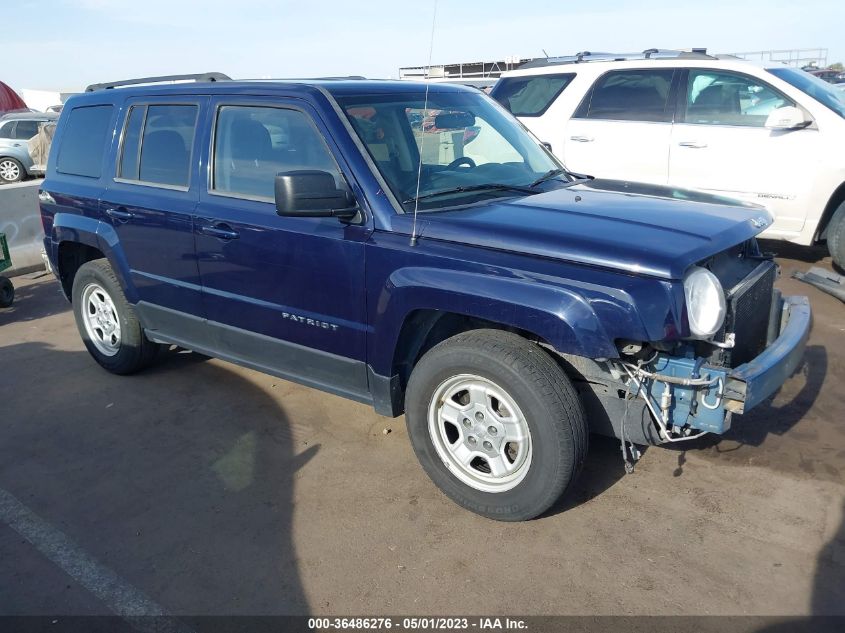 2014 JEEP PATRIOT SPORT - 1C4NJPBA9ED715005