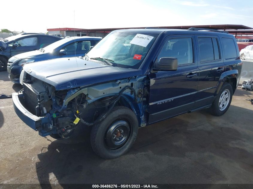 2014 JEEP PATRIOT SPORT - 1C4NJPBA9ED715005