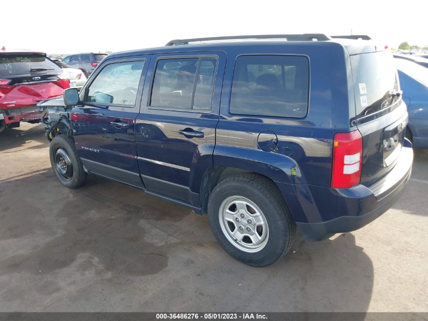 2014 JEEP PATRIOT SPORT - 1C4NJPBA9ED715005