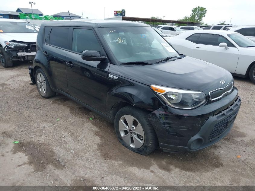 2015 KIA SOUL BASE - KNDJN2A29F7236776