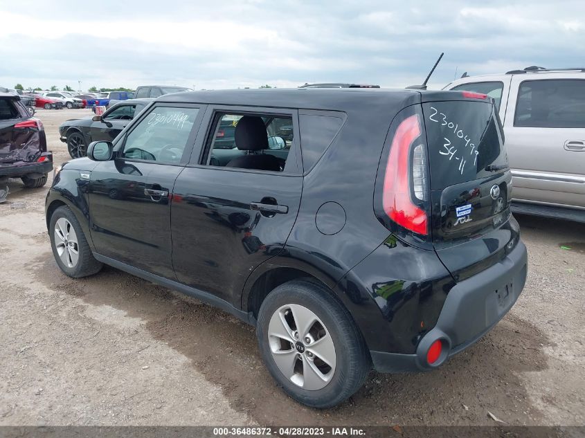 2015 KIA SOUL BASE - KNDJN2A29F7236776