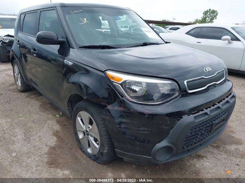 2015 KIA SOUL BASE - KNDJN2A29F7236776