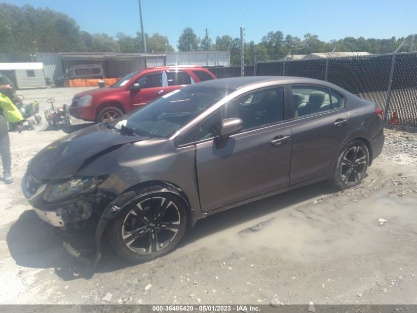 2015 HONDA CIVIC SEDAN LX - 19XFB2F57FE018269