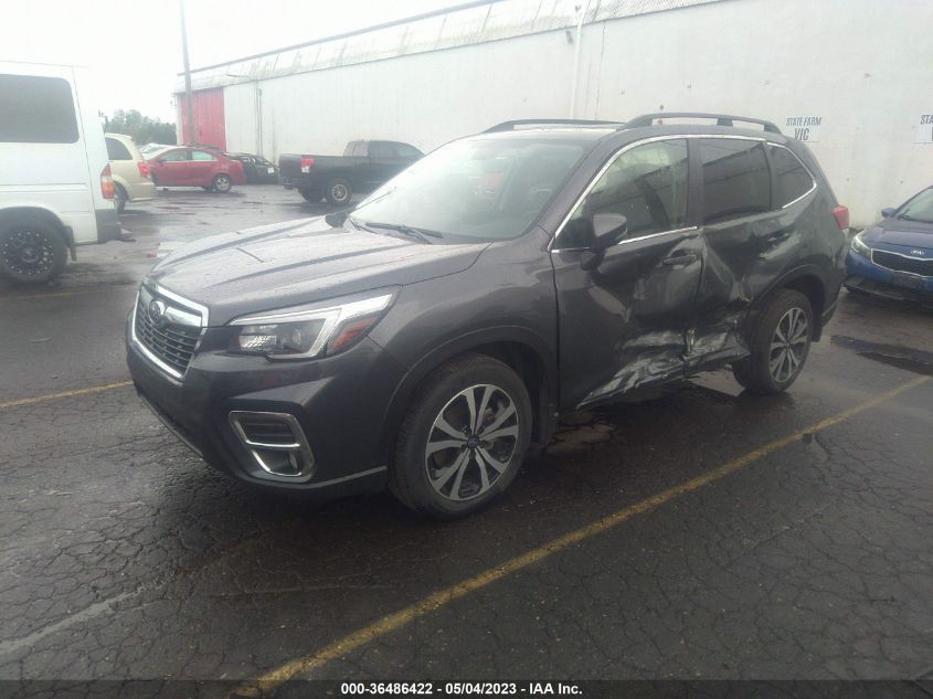 2021 SUBARU FORESTER LIMITED - JF2SKAUC5MH543608