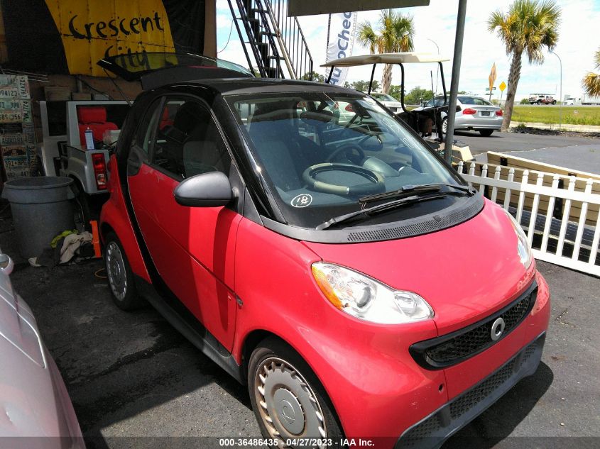 2015 SMART FORTWO PASSION/PURE - WMEEJ3BA8FK793685