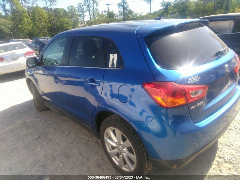 2015 MITSUBISHI OUTLANDER SPORT SE - 4A4AP4AU3FE019042