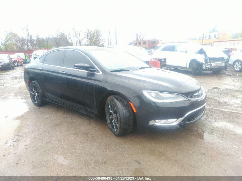 2015 CHRYSLER 200 C - 1C3CCCEG8FN540255