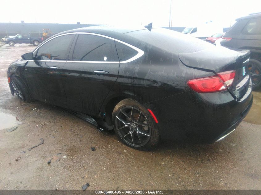 2015 CHRYSLER 200 C - 1C3CCCEG8FN540255