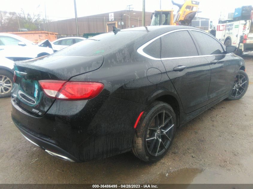 2015 CHRYSLER 200 C - 1C3CCCEG8FN540255