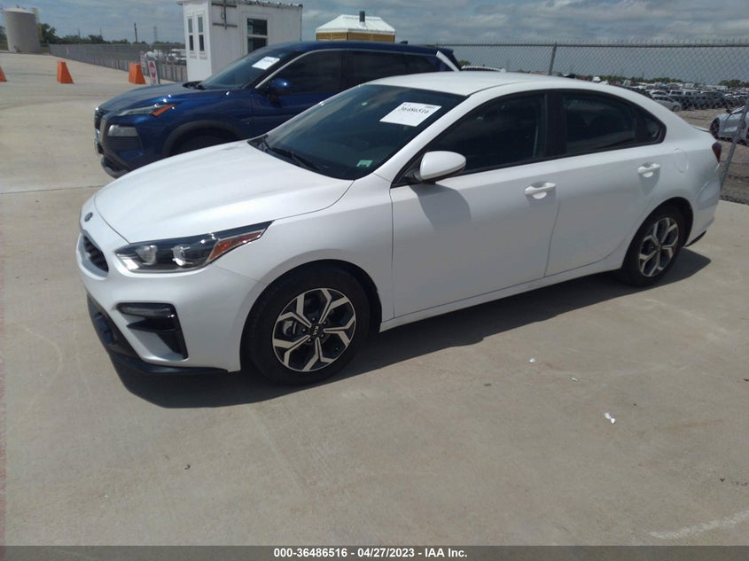 VIN 3KPF24AD7ME389438 2021 KIA FORTE LXS