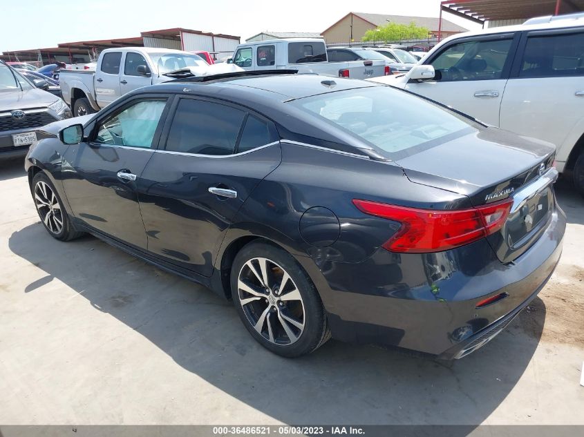 2016 NISSAN MAXIMA 3.5 PLATINUM - 1N4AA6AP9GC410049