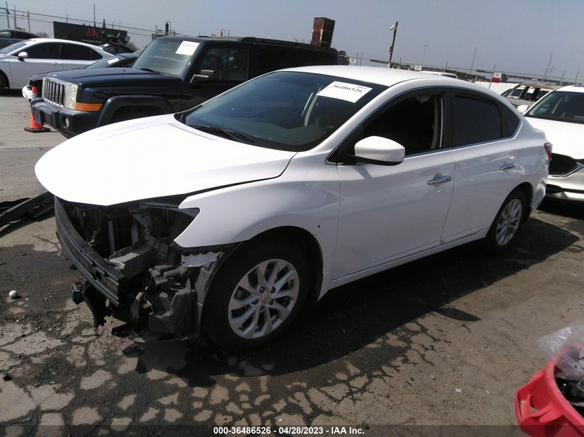 VIN 3N1AB7AP0KY231477 2019 NISSAN SENTRA SV