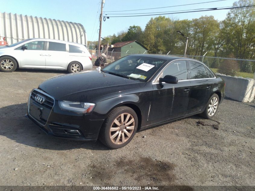 2013 AUDI A4 PREMIUM - WAUBFAFL1DN032086