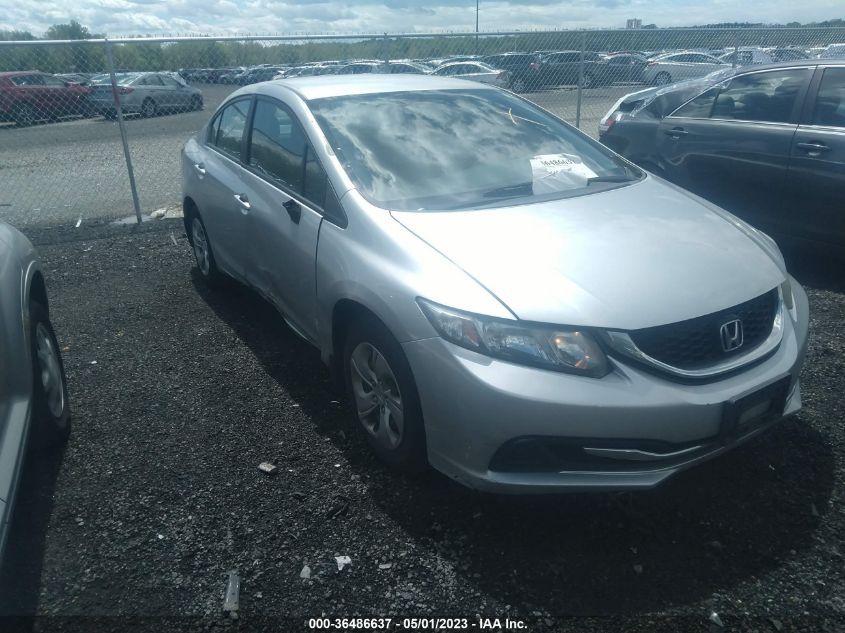 2014 HONDA CIVIC SEDAN LX - 19XFB2F57EE214288