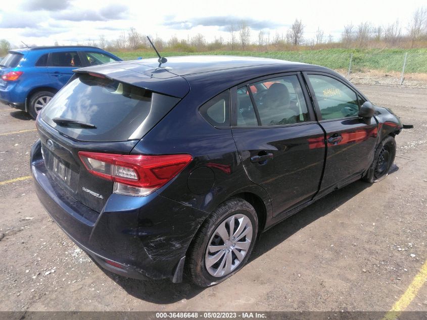 2021 SUBARU IMPREZA - 4S3GTAB65M3708343