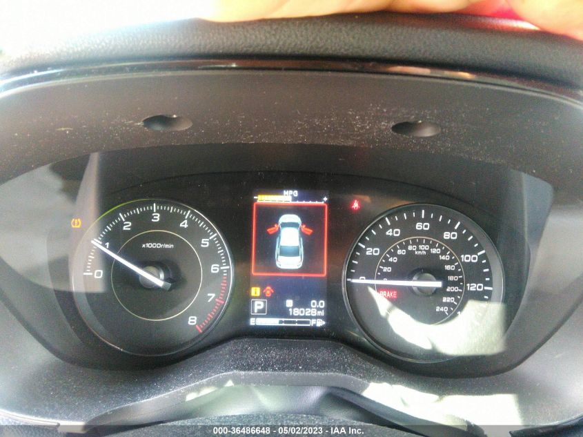 2021 SUBARU IMPREZA - 4S3GTAB65M3708343