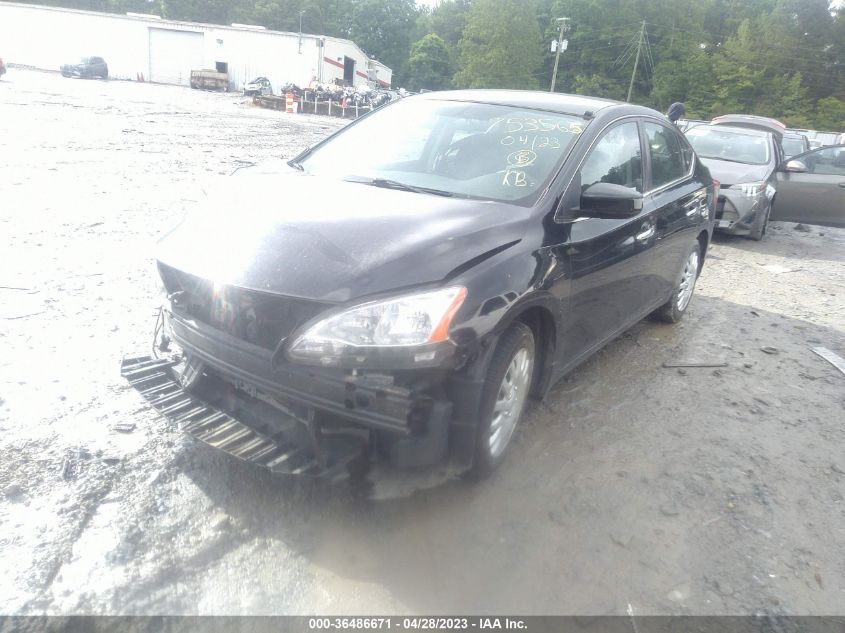 2013 NISSAN SENTRA S - 3N1AB7APXDL753565