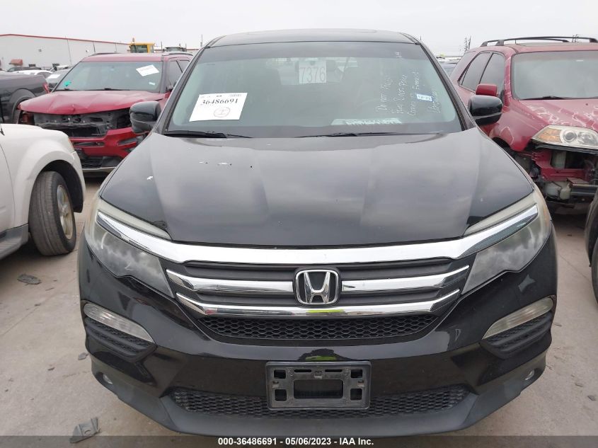 2017 HONDA PILOT EX-L - 5FNYF5H75HB000217
