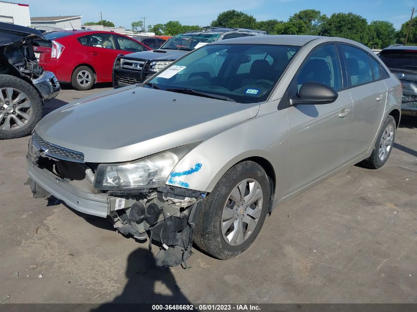 2014 CHEVROLET CRUZE LS - 1G1PA5SHXE7220877