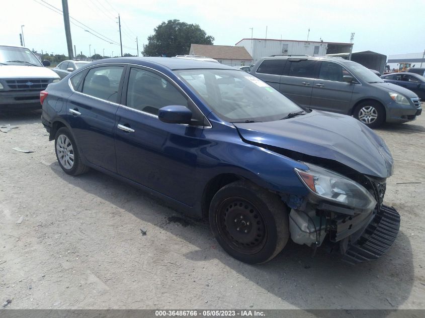 2017 NISSAN SENTRA S - 3N1AB7AP1HY296590