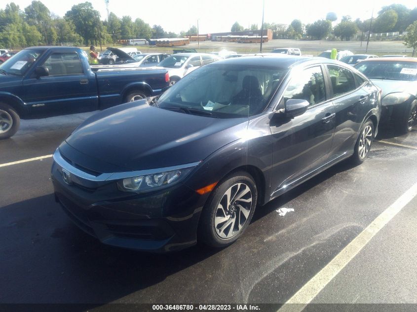 2017 HONDA CIVIC SEDAN EX - 2HGFC2F74HH572134