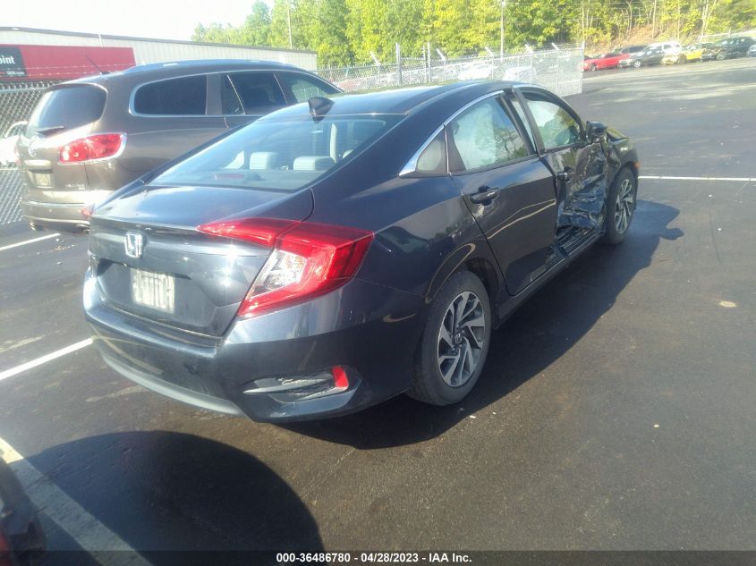 2017 HONDA CIVIC SEDAN EX - 2HGFC2F74HH572134