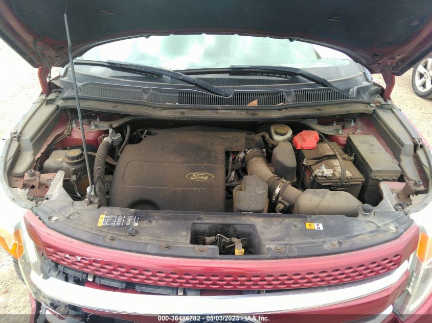 2013 FORD EXPLORER LIMITED - 1FM5K7F8XDGC60050