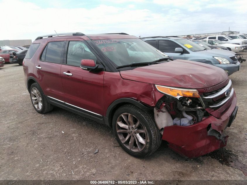 2013 FORD EXPLORER LIMITED - 1FM5K7F8XDGC60050