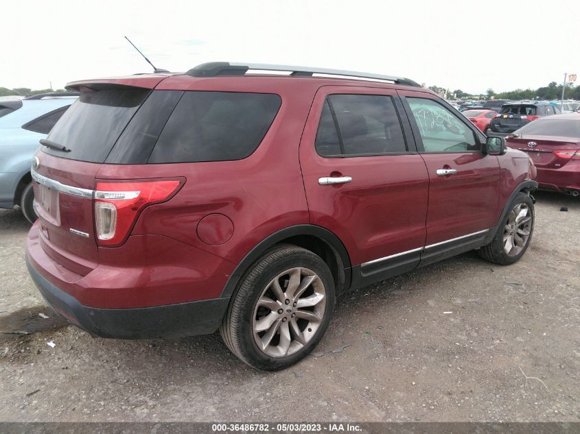 2013 FORD EXPLORER LIMITED - 1FM5K7F8XDGC60050