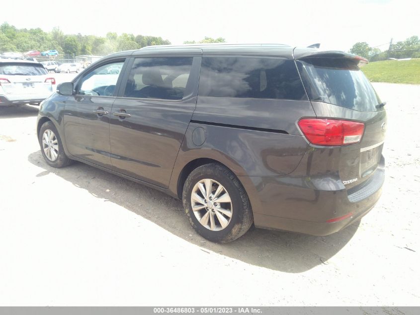2016 KIA SEDONA LX - KNDMB5C14G6165974