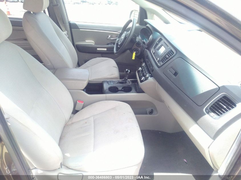 2016 KIA SEDONA LX - KNDMB5C14G6165974