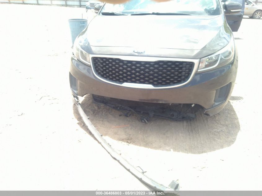 2016 KIA SEDONA LX - KNDMB5C14G6165974