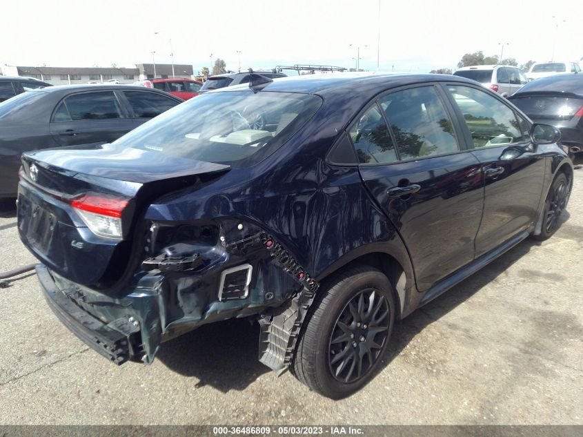 2020 TOYOTA COROLLA LE - JTDEPRAE9LJ102976